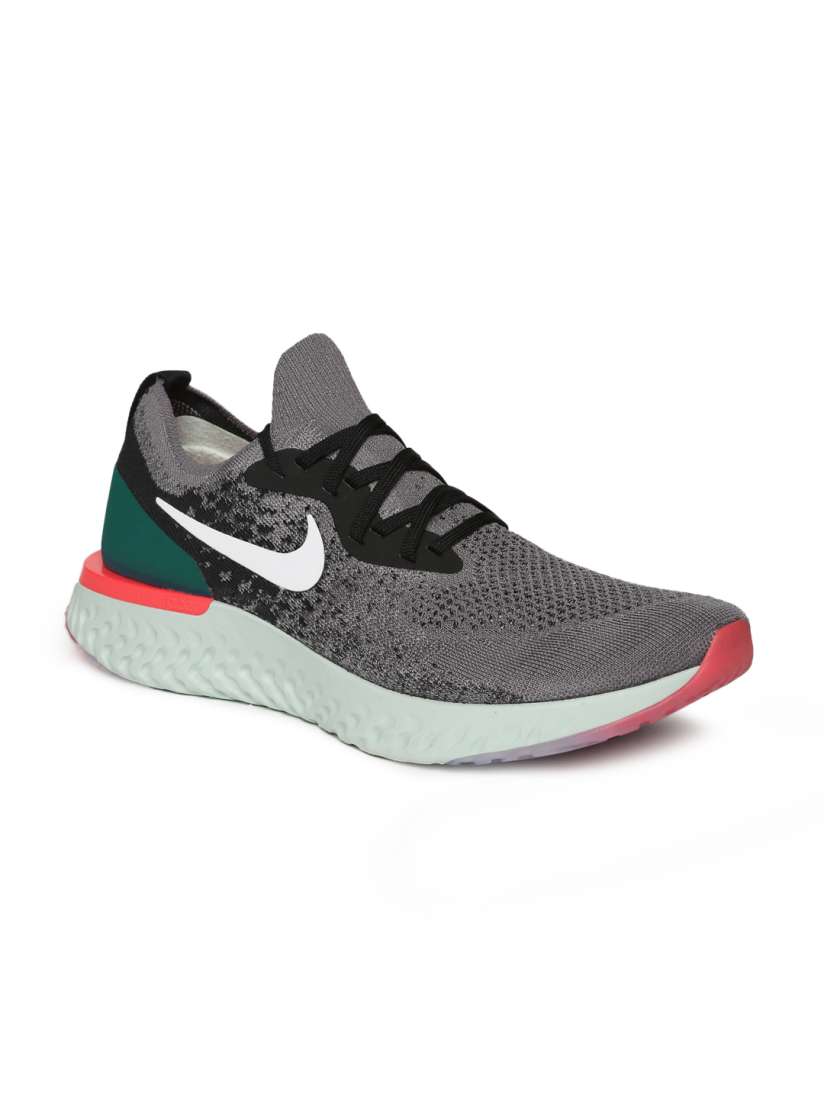 Buy Nike Men Grey Epic React Flyknit Running Shoes Sports Shoes for Men 6676854 Myntra