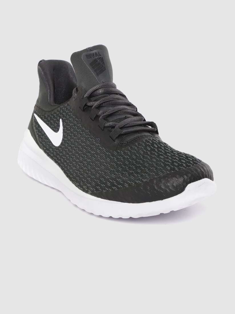 Buy Nike Men Black Grey Renew Rival Running Shoes Sports Shoes for Men 6676955 Myntra