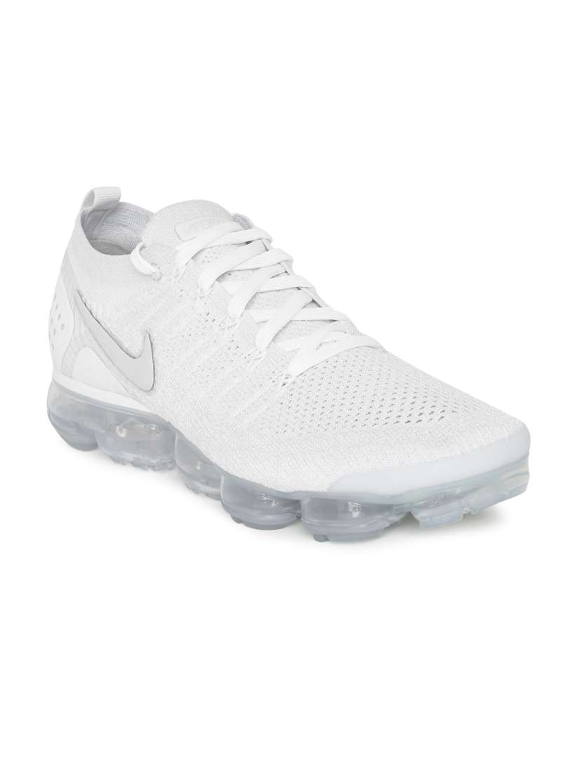 Buy Nike Men White Air Vapor Max Flyknit 2 Running Shoe Sports Shoes for Men 6677033 Myntra