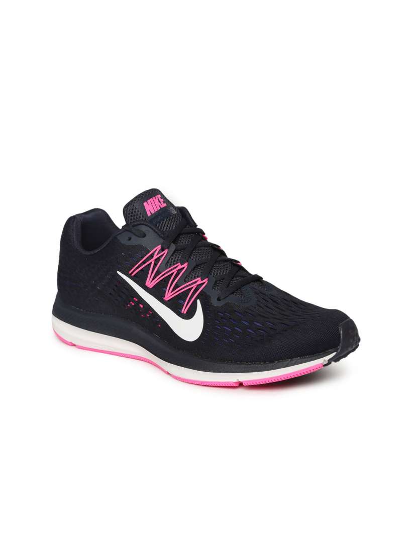 Buy Nike Women Navy Blue Zoom Winflo 5 Running Shoes Sports Shoes for Women 6677050 Myntra