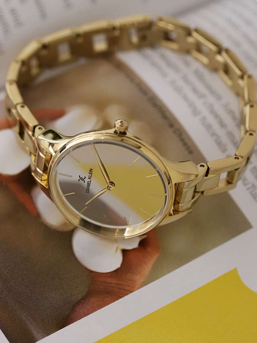 Buy Daniel Klein Fiord Women Silver Toned Mirrored Analogue Watch DK11638 3 OR Watches for Women 6683810 Myntra