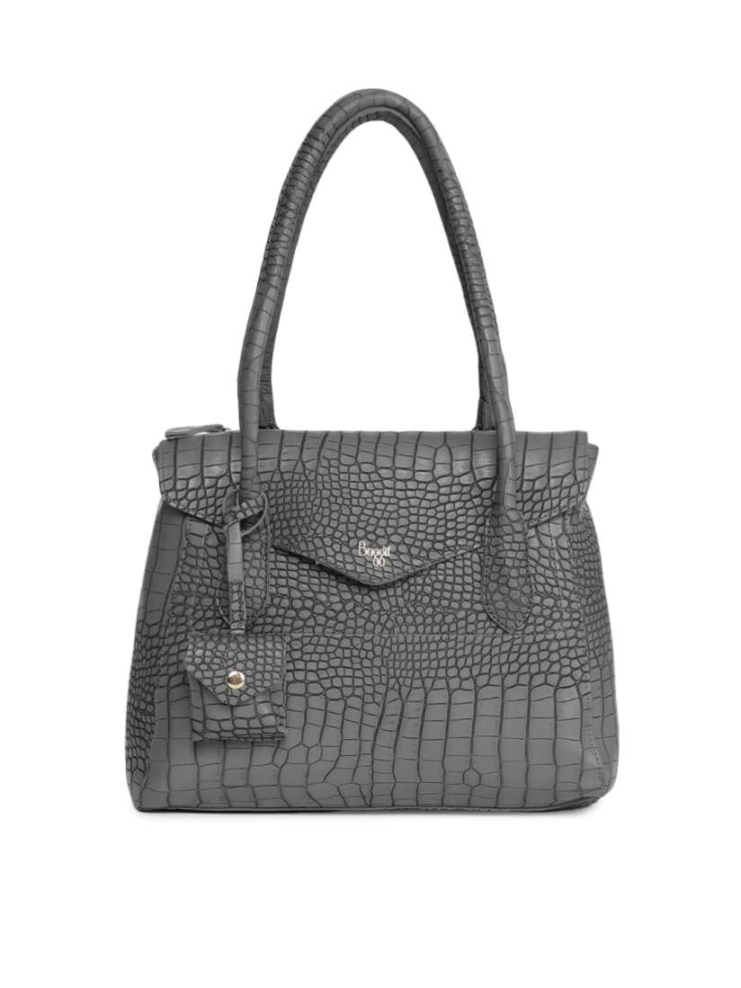 Buy Baggit Women Grey Arlette YGZ Dabney Textured Shoulder Bag Handbags for Women 6686783 Myntra