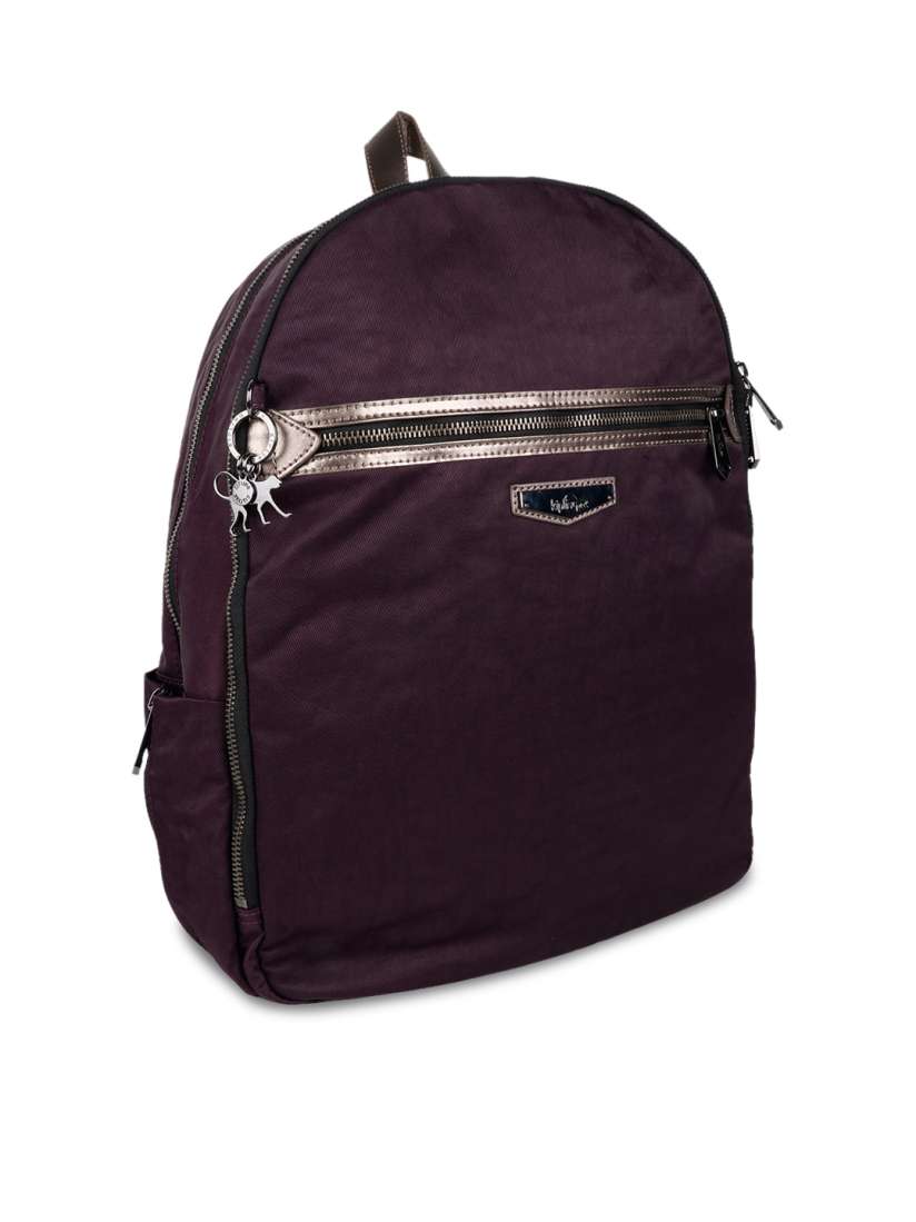 Buy Kipling Unisex Purple Solid Backpack Backpacks for Unisex 6688245 Myntra