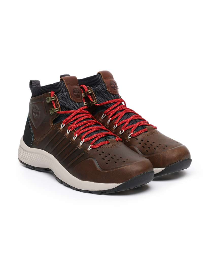 Buy Timberland Men Brown Flyroam Leather Sneakers Casual Shoes for Men 6695117 Myntra
