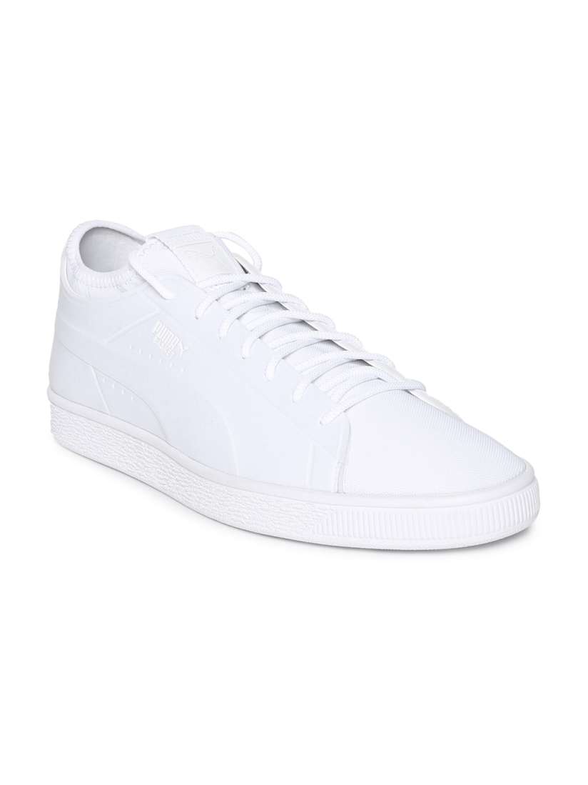 Buy Puma Men White Basket Classic Sock Lo Sneakers Casual Shoes for Men 6697343 Myntra