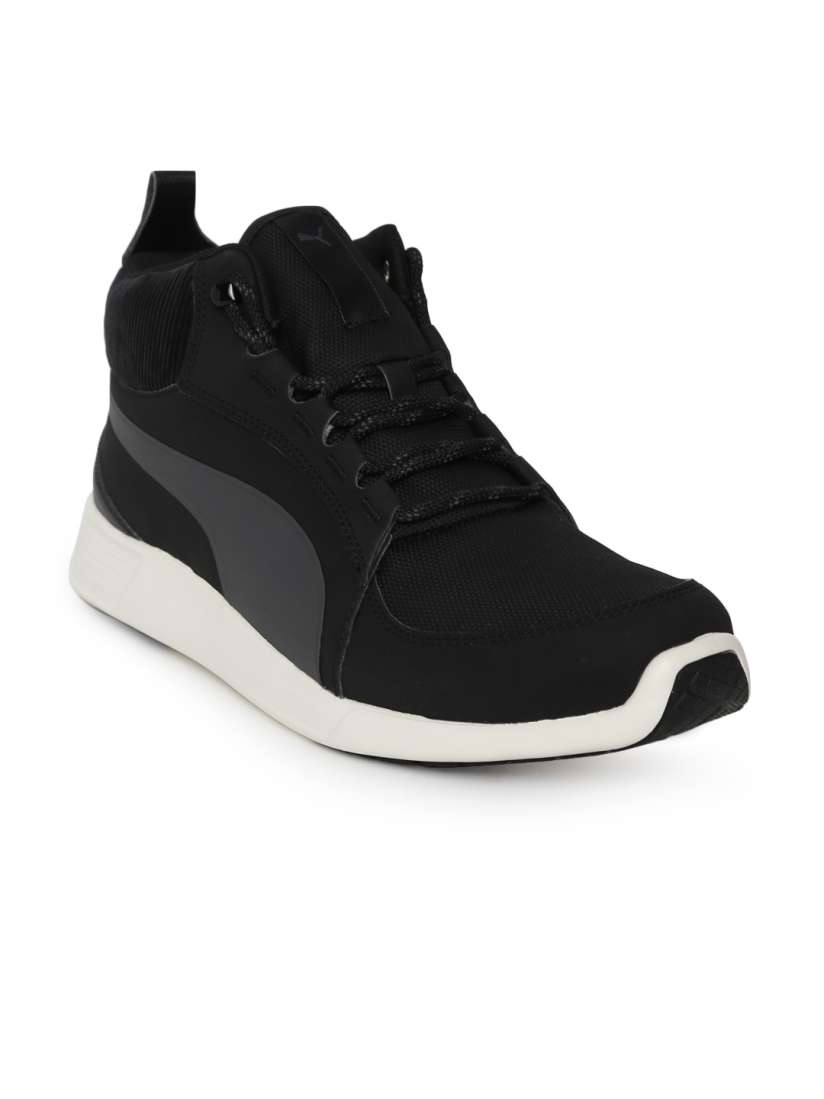 Buy Puma Men Black Solid ST Trainer Evo Demi v2 Corduroy Sneakers Casual Shoes for Men 6697376 Myntra