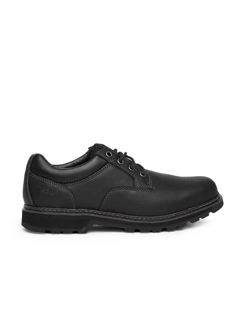 Buy Timberland Men Black Leather Woodmont Casual Derbys Casual Shoes for Men 6699558 Myntra