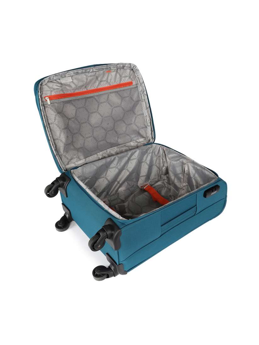 Buy VIP Unisex Teal Blue LATTICE 4W EXP STROLLY 59 Cabin Trolley Suitcase Trolley Bag for Unisex 6700023 Myntra