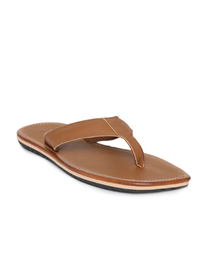 Buy Puma Men Brown Stan 2 Leather Sandals Sandals for Men 6700391 Myntra