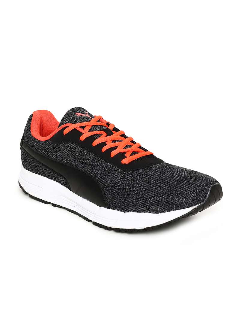 Buy Puma Men Charcoal Grey Valor Knit Running Shoes Sports Shoes for Men 6703388 Myntra