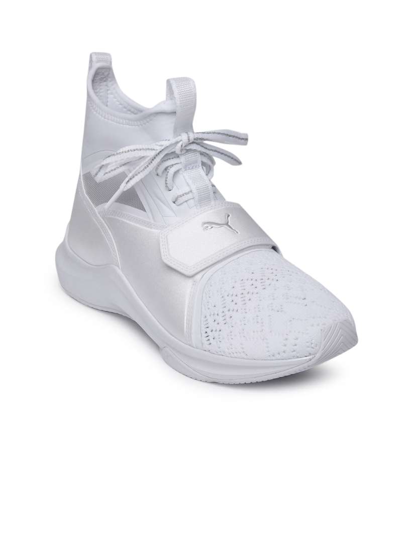 Buy Puma Women White Synthetic Phenom EP Wn s Running Shoes Sports Shoes for Women 6704283 Myntra