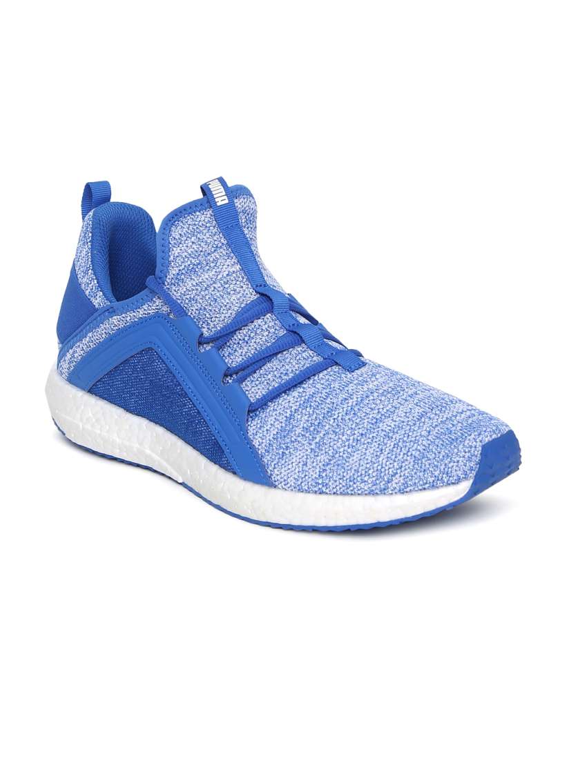 Buy Puma Men Blue Mega NRGY Knit Running Shoes Sports Shoes for Men 6704342 Myntra
