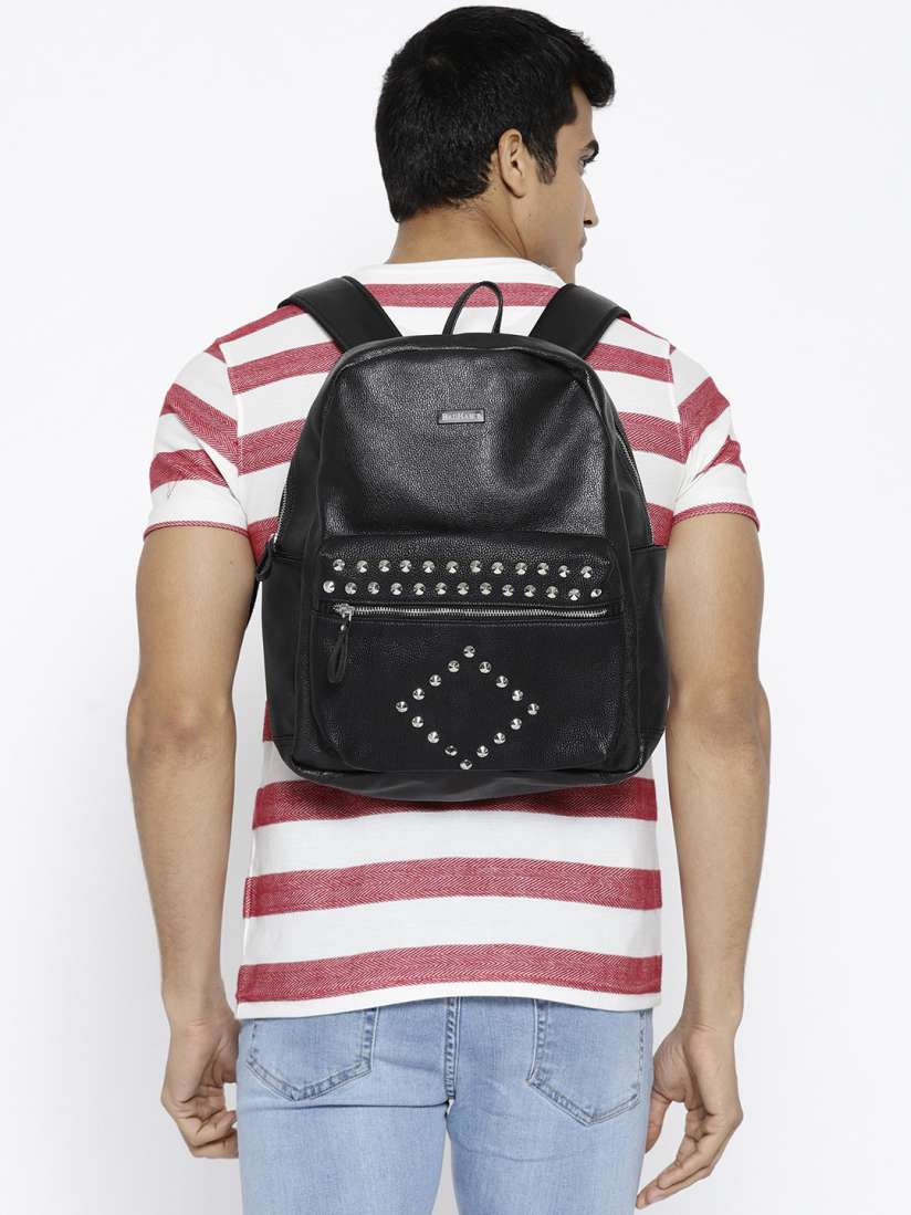Mens studded backpack discount