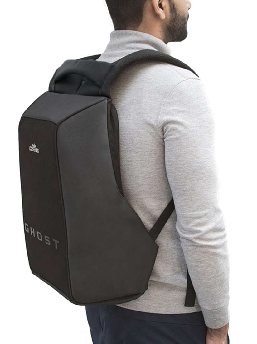 Buy GODS Unisex Black Ghost Minimalist Anti Theft Laptop Ghost Backpack Backpacks for Unisex 6707520 Myntra