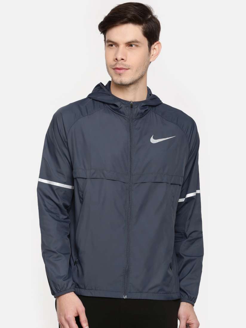 Nike shield hooded running jacket sale