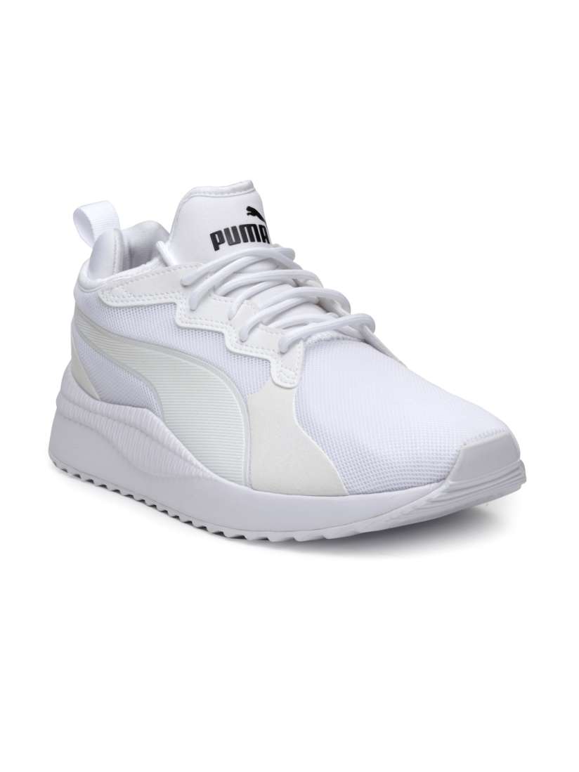 Puma white sneakers myntra shop