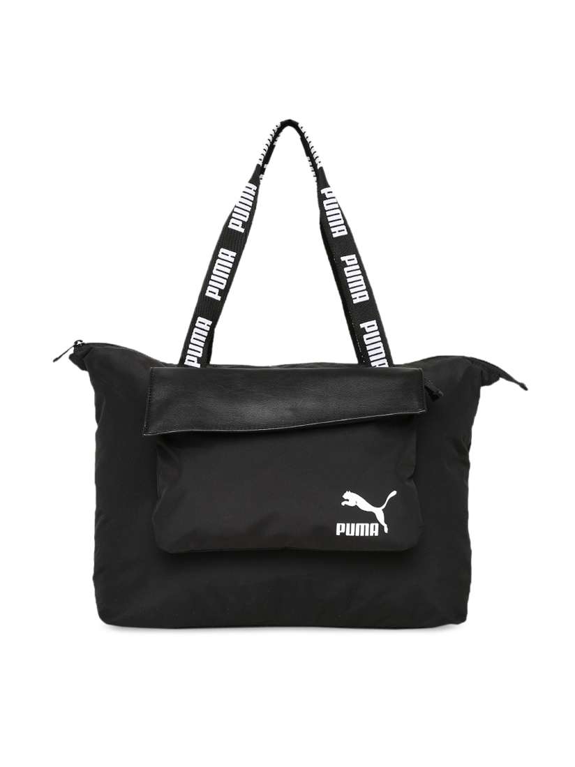 Buy Puma Black Solid Handheld Bag Handbags for Women 6740785 Myntra