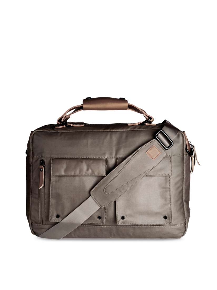 Buy scarters Unisex Brown Solid Laptop Bag Laptop Bag for Unisex 6744402 Myntra