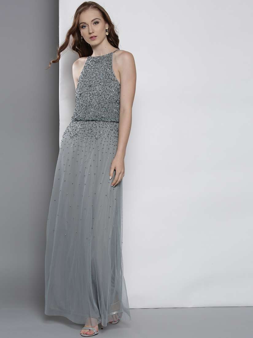 Dorothy perkins grey maxi dress hot sale