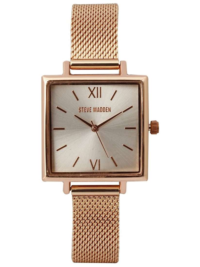 Buy Steve Madden Women Silver Toned Analogue Watch SMW110Q Watches for Women 6747303 Myntra