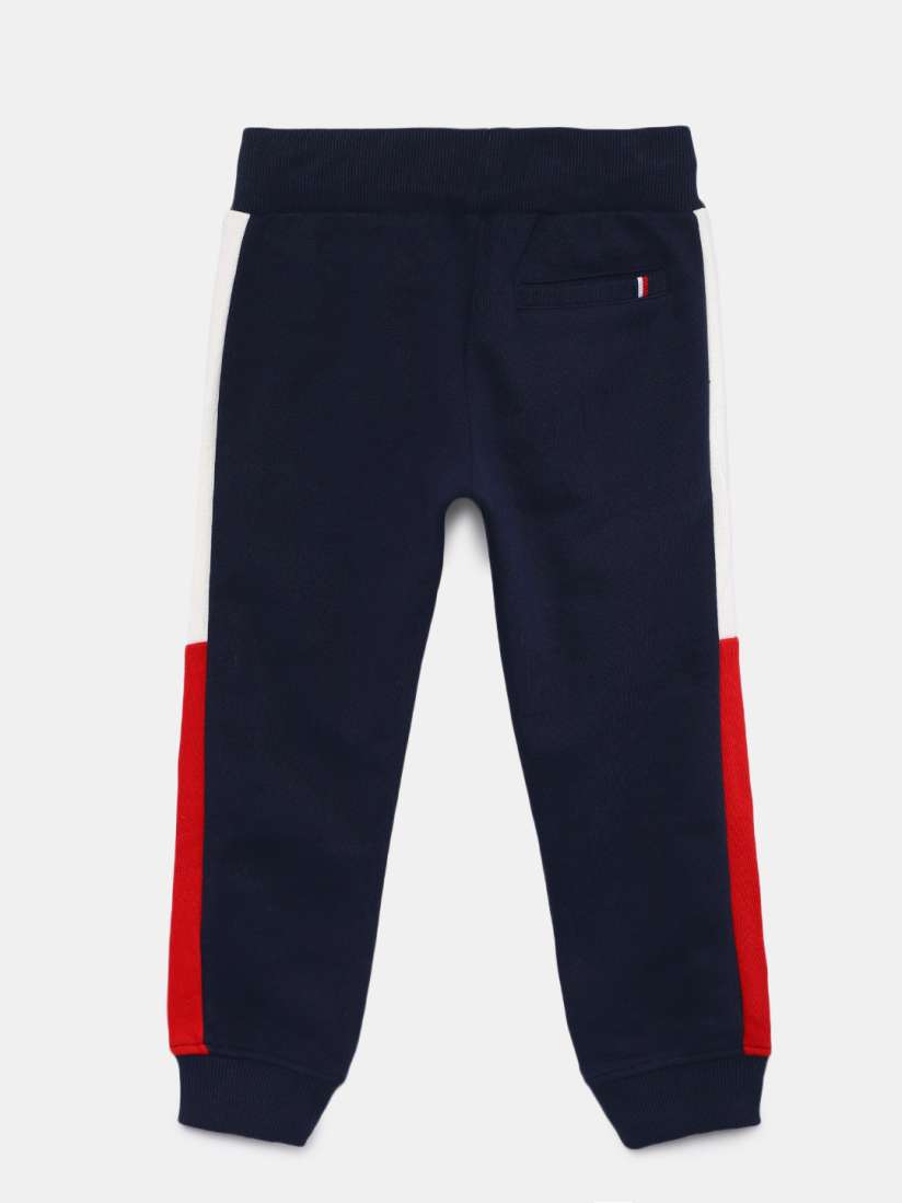 Buy Tommy Hilfiger Boys Navy Blue Joggers Track Pants for Boys 6747903 Myntra