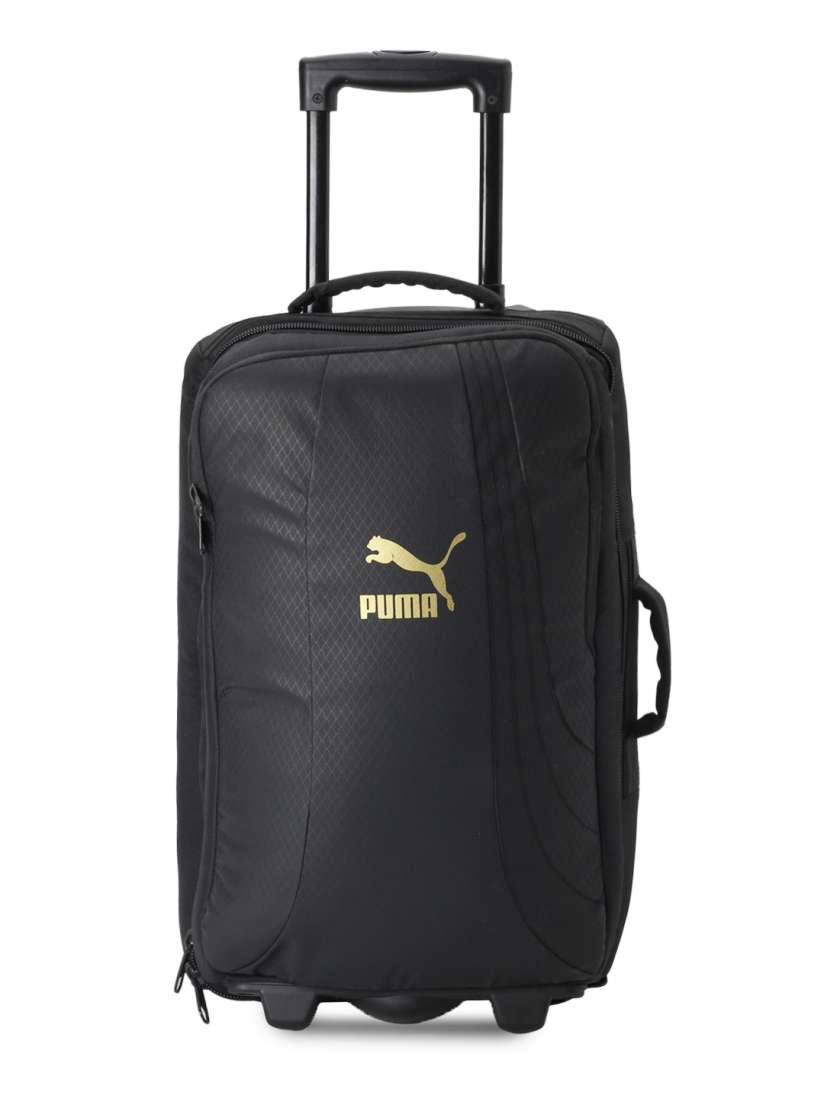 Buy PUMA Black Trolley Bag Trolley Bag for Unisex 6779391 Myntra