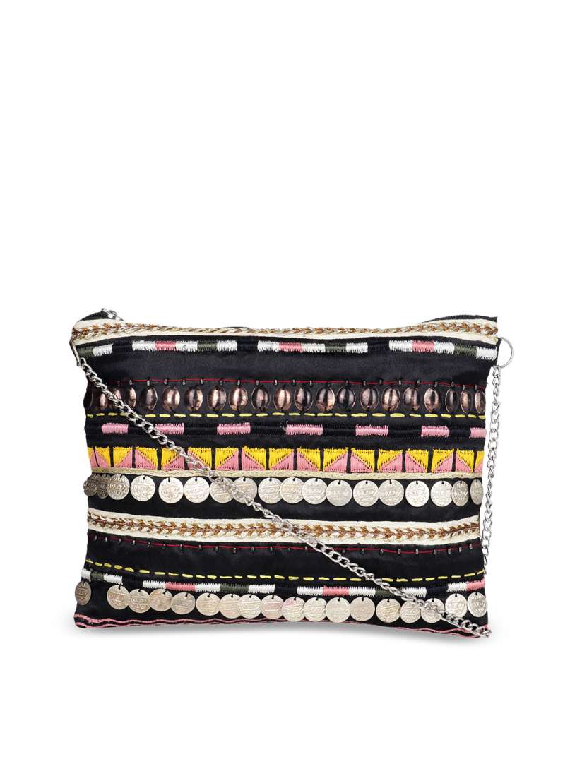 Buy Diwaah Black Self Design Sling Bag Handbags for Women 6779798 Myntra