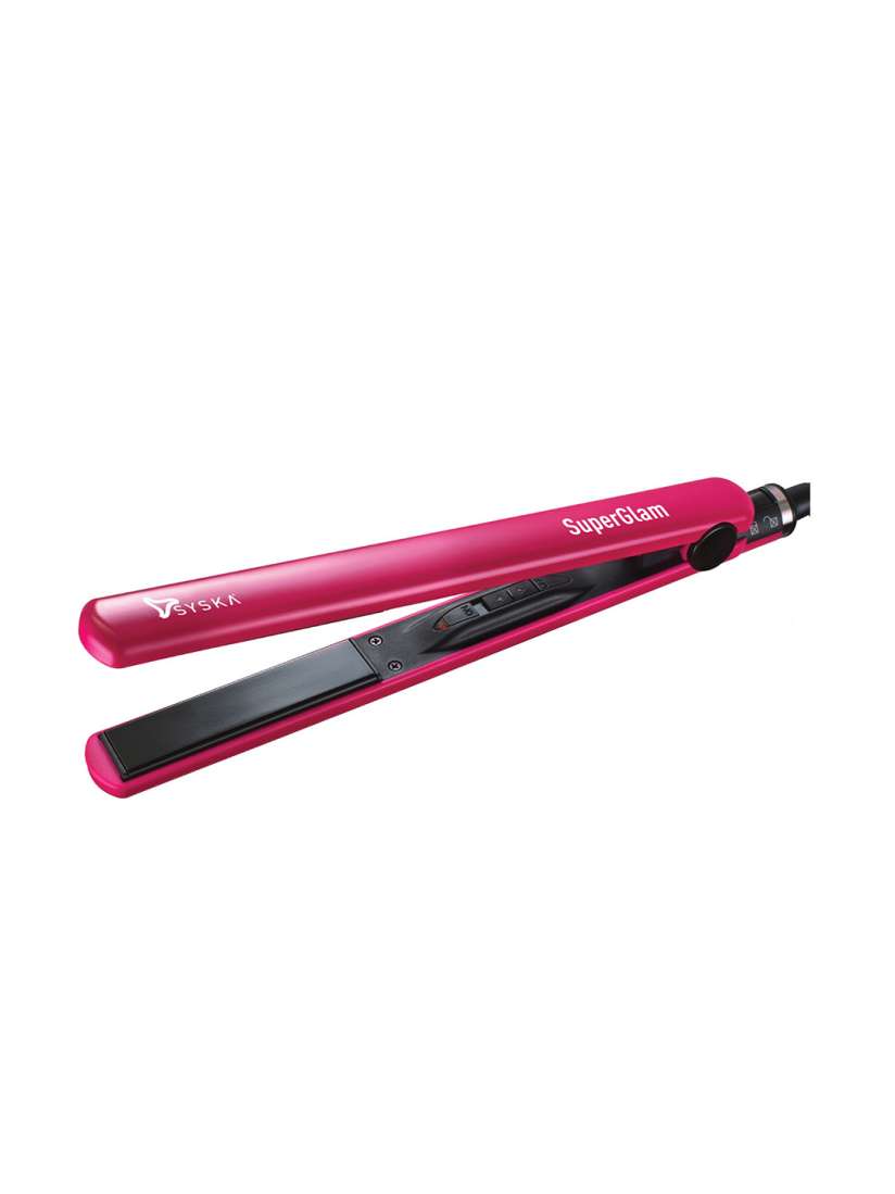 Buy Syska Pink Super Glam Hair Straightener HS6810 Hair Appliance for Unisex 6782840 Myntra