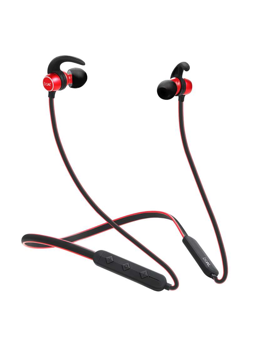 Buy BoAT Rockerz 255 Unisex Red Wireless Bluetooth In Ear Headphones With Mic Headphones for Unisex 6794719 Myntra