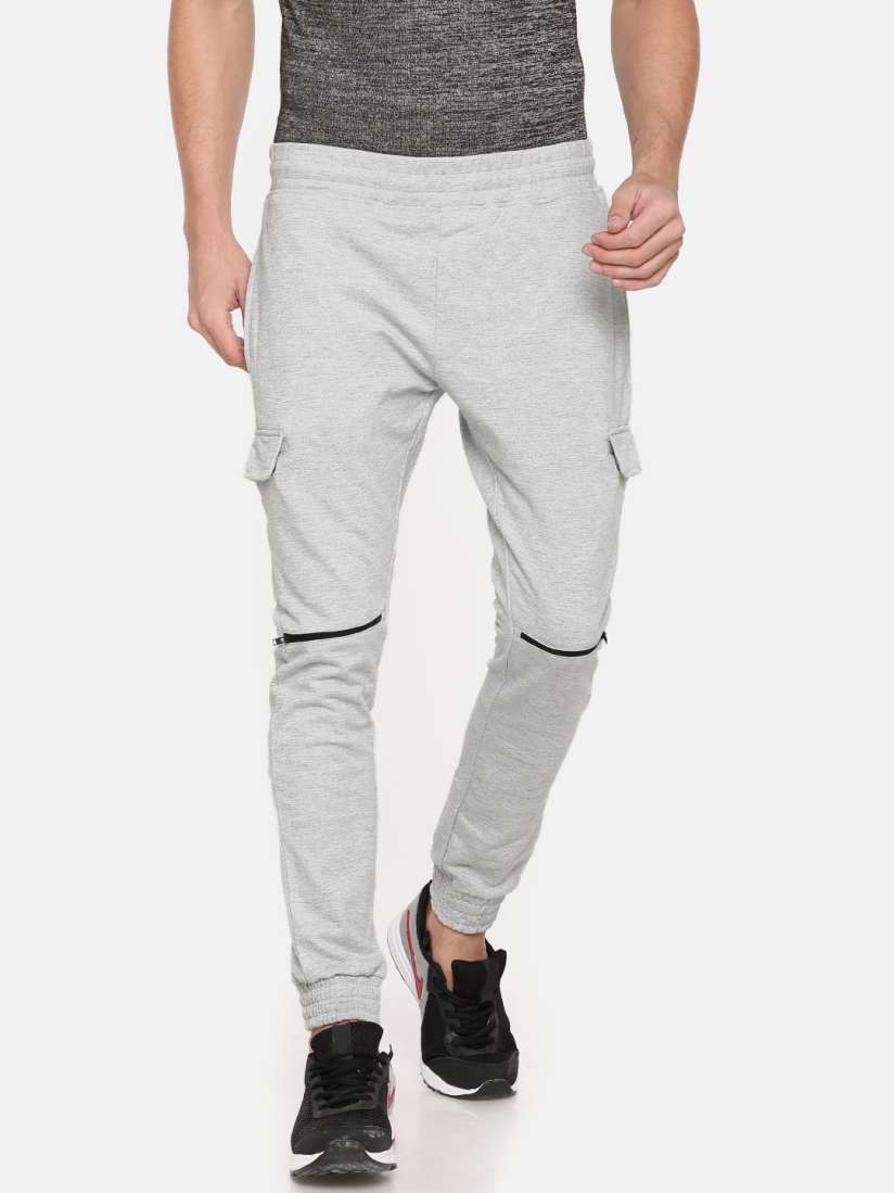Buy SKULT by Shahid Kapoor Men Grey Regular Fit Joggers Track Pants for Men 6794768 Myntra