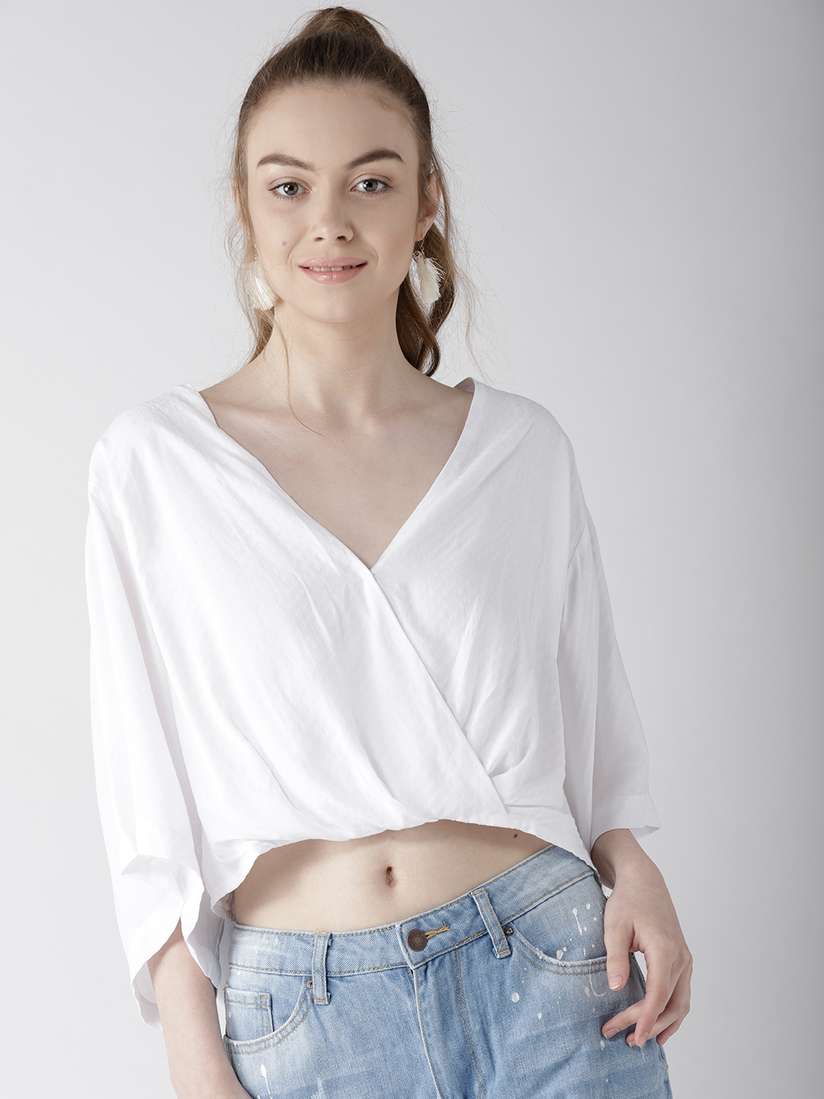 wrap shirt forever 21