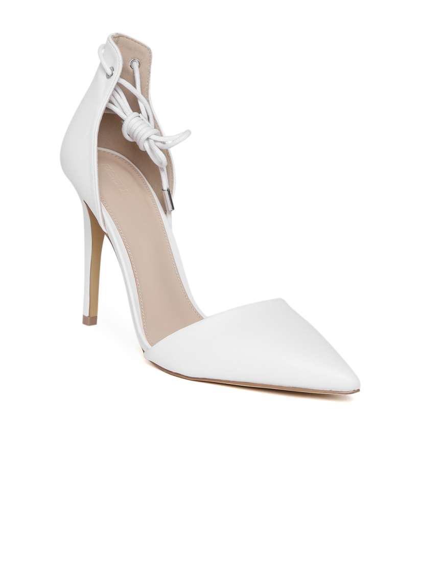 Forever 21 white heels online
