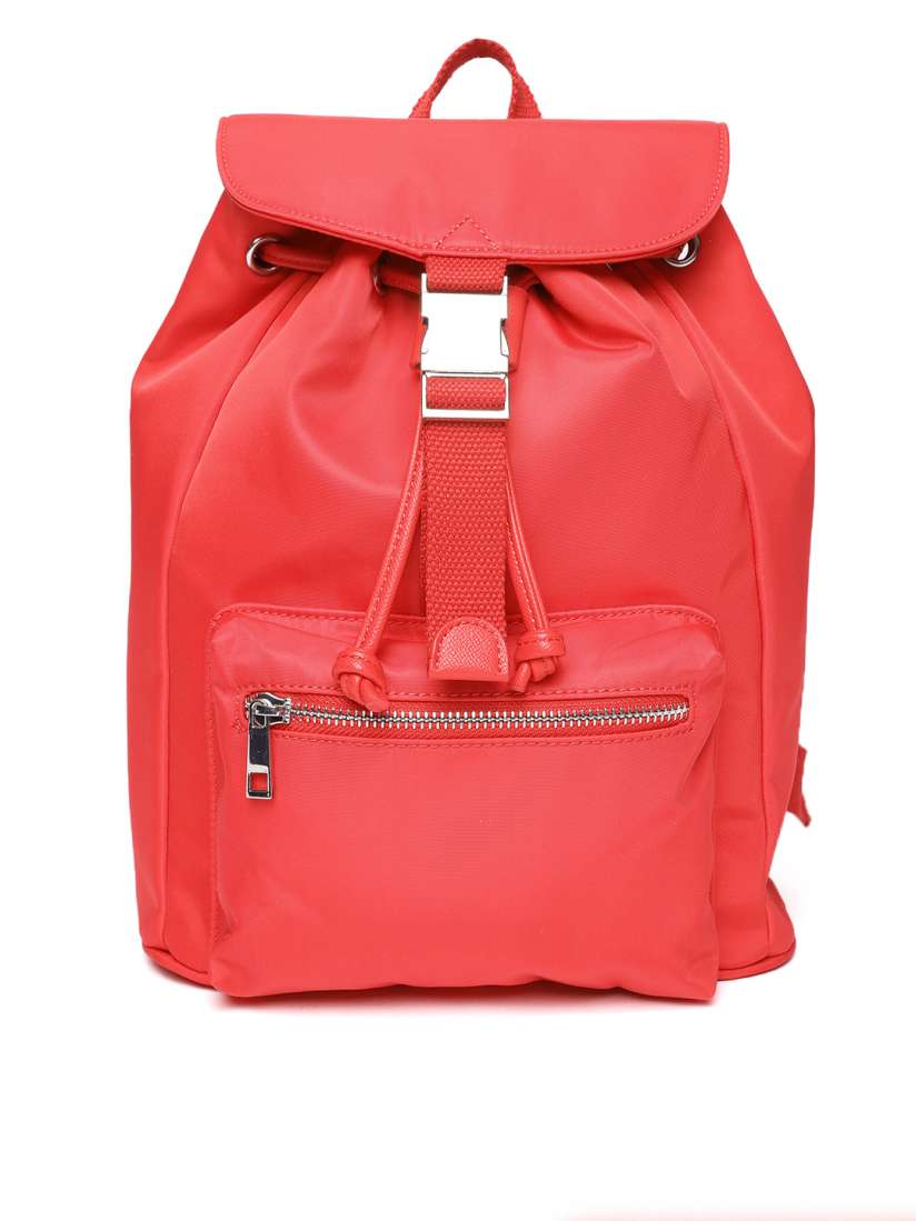 Buy FOREVER 21 Women Red Solid Backpack Backpacks for Women 6795741 Myntra