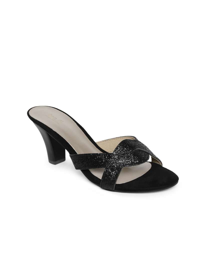 Buy Inc 5 Women Black Solid Heels Heels for Women 6799536 Myntra