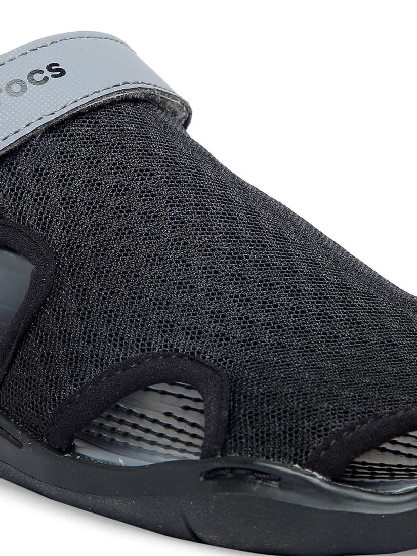 Buy Crocs Women Black Swiftwater Mesh Comfort Sandals Sandals for Women 6804015 Myntra