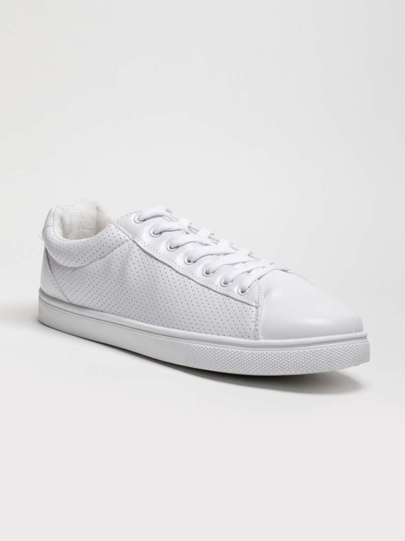 Buy LOCOMOTIVE Men White Sneakers Casual Shoes for Men 6804414 Myntra