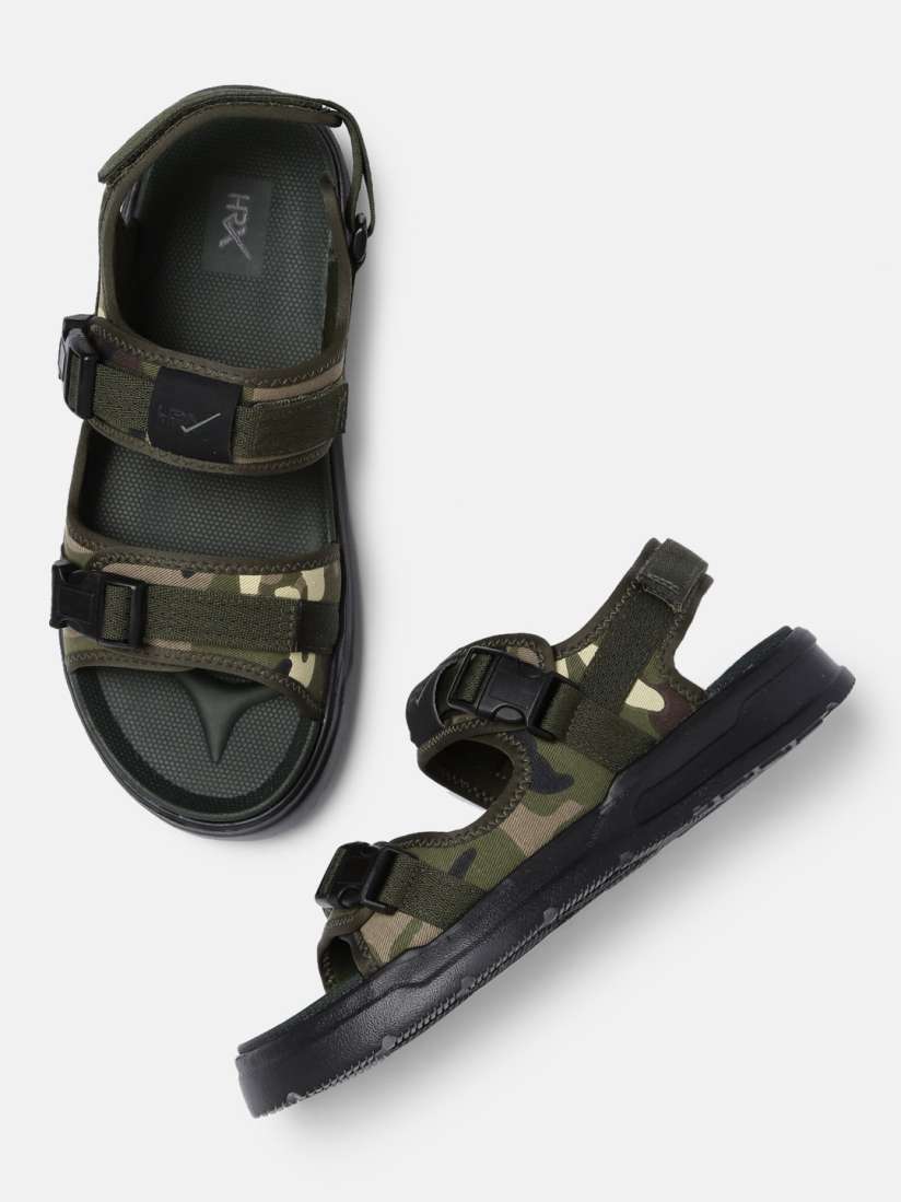Buy HRX by Hrithik Roshan Men Olive Green Sports Sandals Sandals for Men 6810112 Myntra