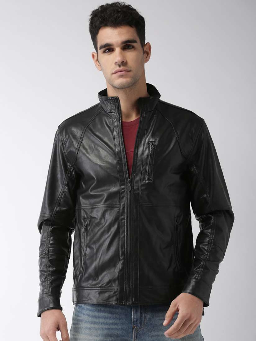 Bossini leather jacket online