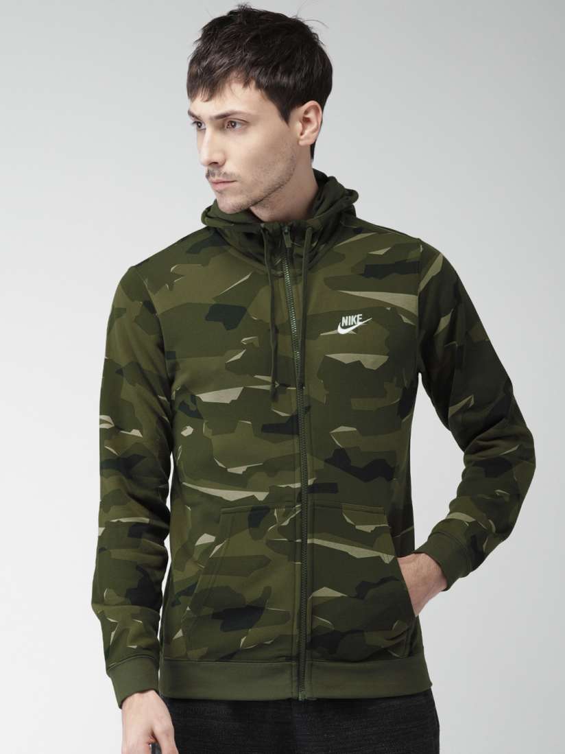 Men's nike olive green hoodie outlet