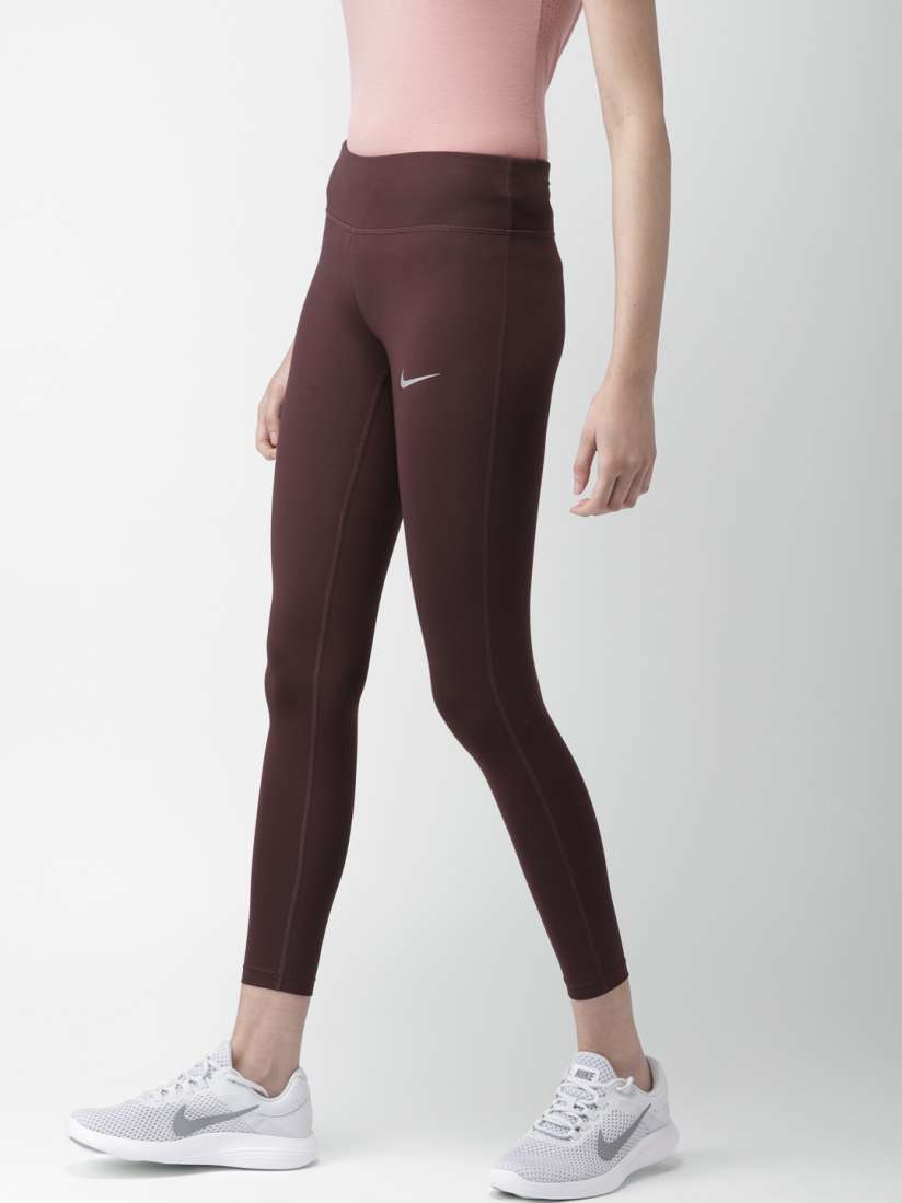 Nike maroon tights online