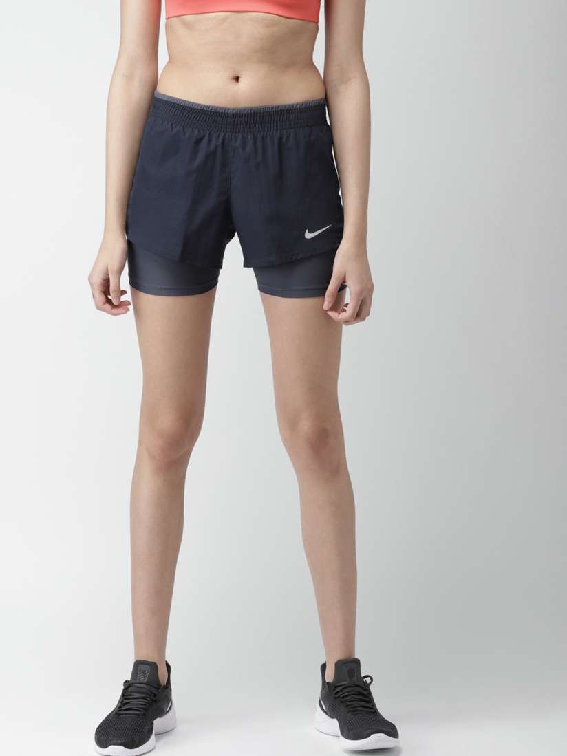 Buy Nike Women Blue AS W NK 10K 2IN1 Shorts Shorts for Women 6814040 Myntra