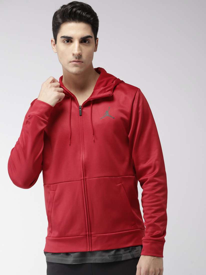 Buy Nike Red 23 ALPHA THERMA FZ HOODIE Sweatshirt Sweatshirts for Men 6814109 Myntra
