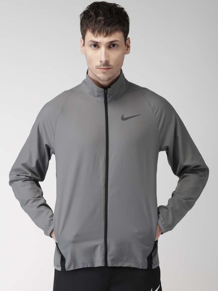 Buy Nike Men Grey AS M NK DRY JKT TEAM WOVEN Sporty Jacket Jackets for Men 6814130 Myntra