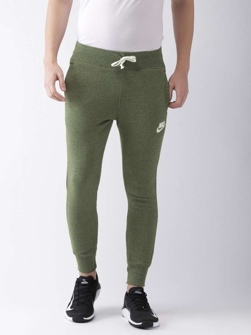 Buy Nike Men Green Standard Fit AS M NSW Sportswear Heritage Joggers Track Pants for Men 6814196 Myntra