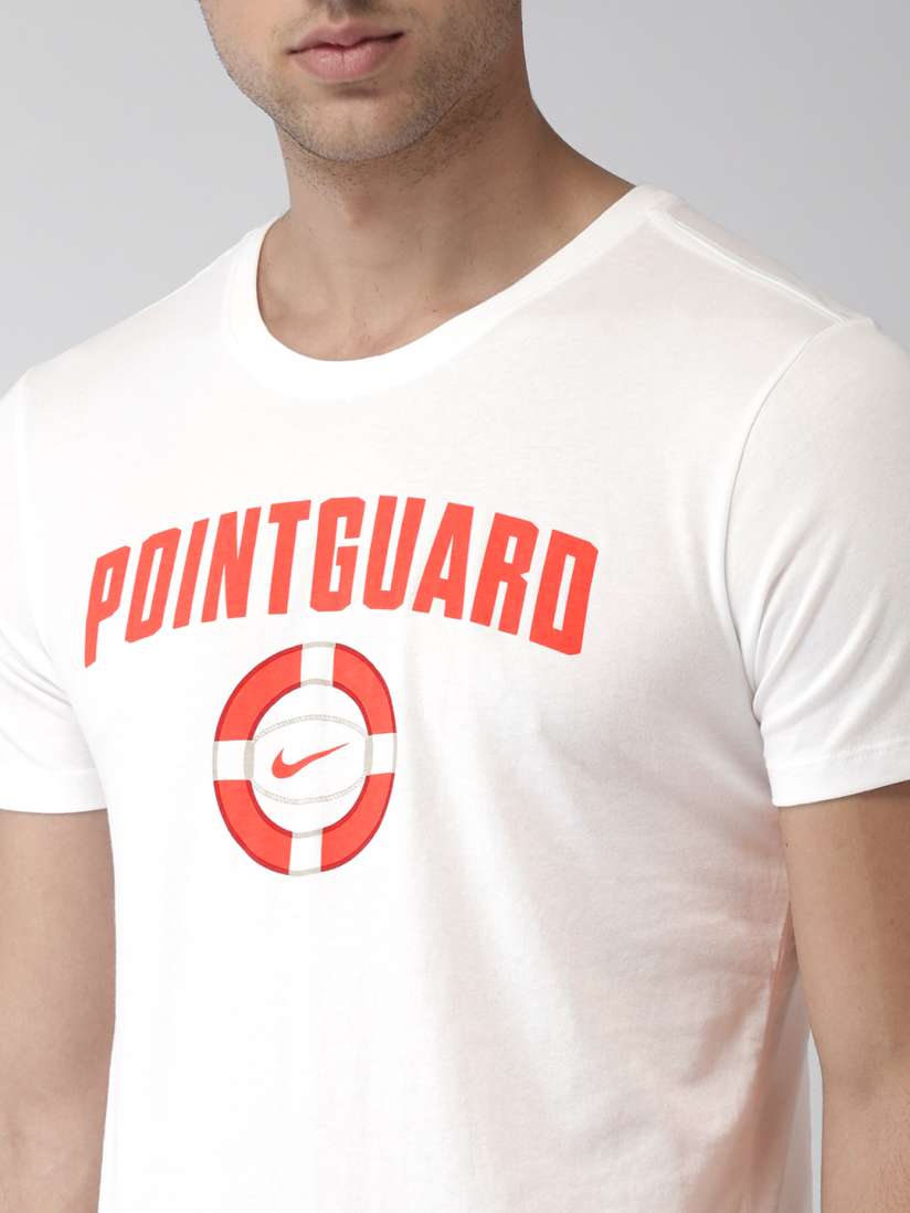 Buy Nike Men White POINTGUARD Printed Basketball DRI FIT Tshirt Tshirts for Men 6814212 Myntra