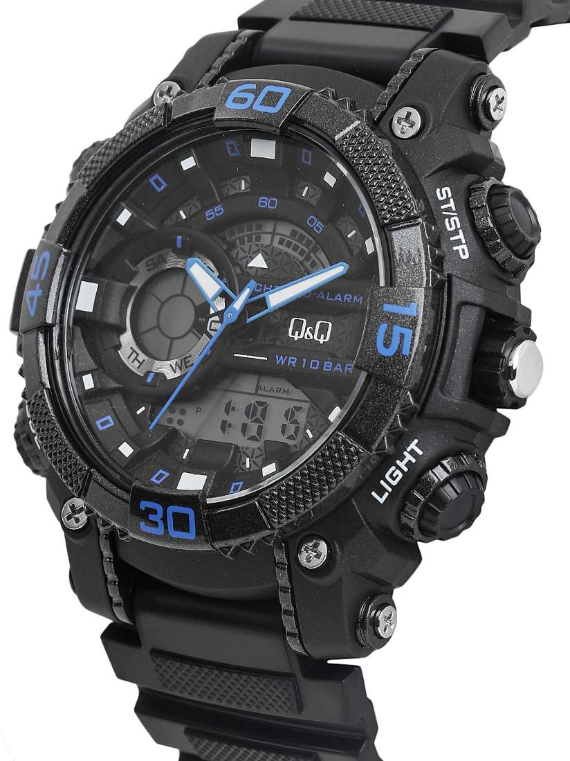 Q&q analog digital watch discount