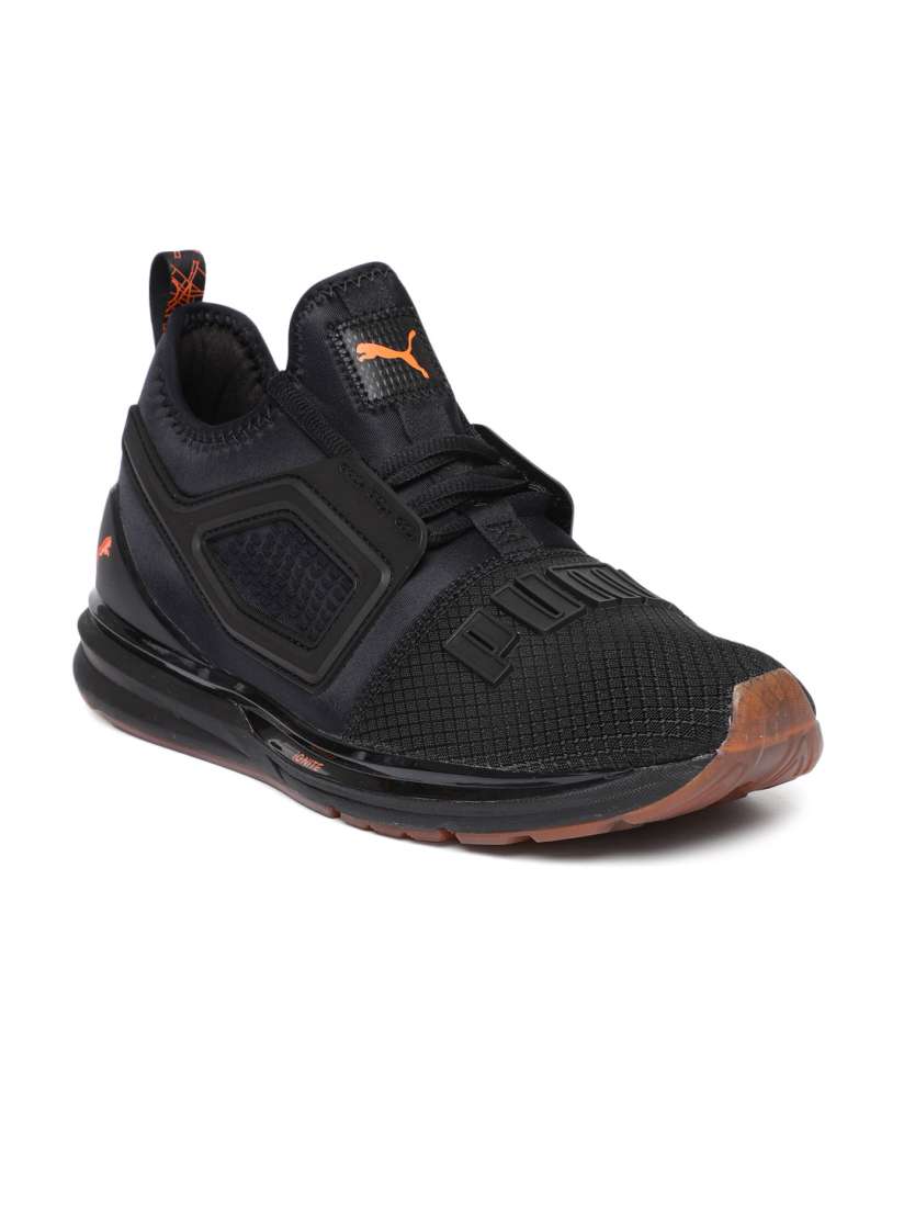Black puma sneakers for men hotsell