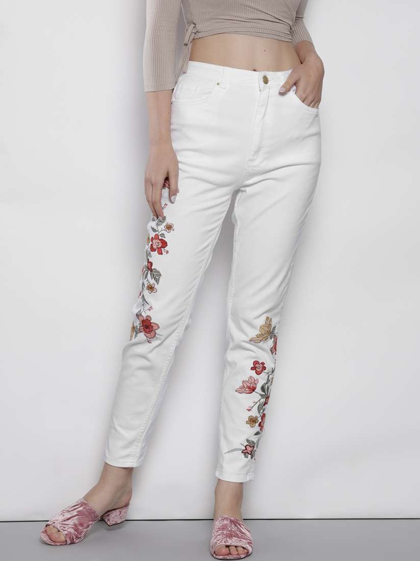 Dorothy perkins white jeans hot sale