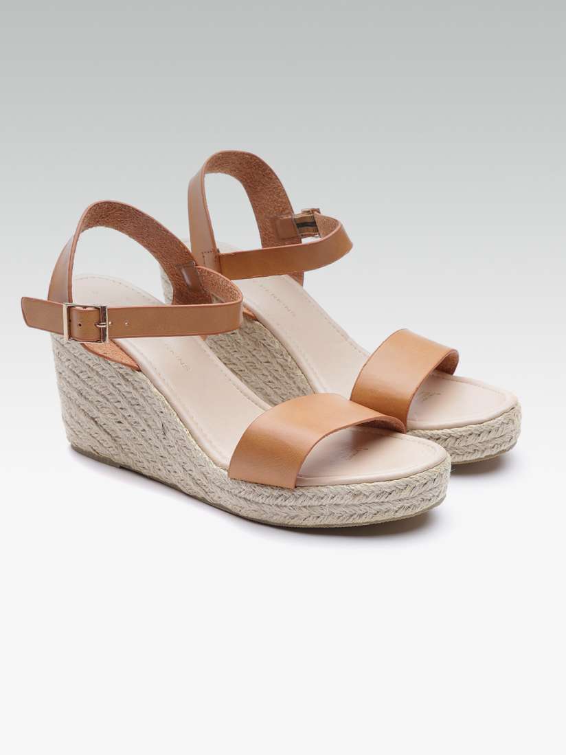 Buy DOROTHY PERKINS Women Tan Brown Solid Wedges Heels for Women 6816290 Myntra