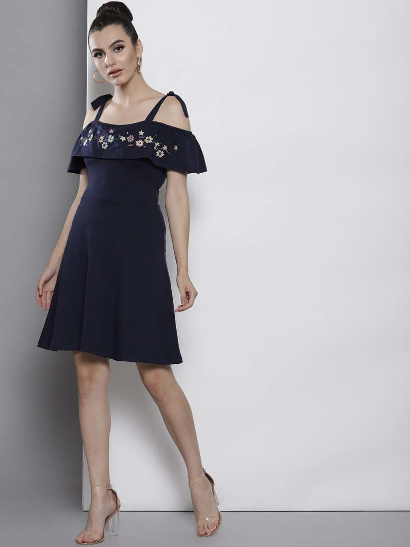 Dorothy perkins navy dress online